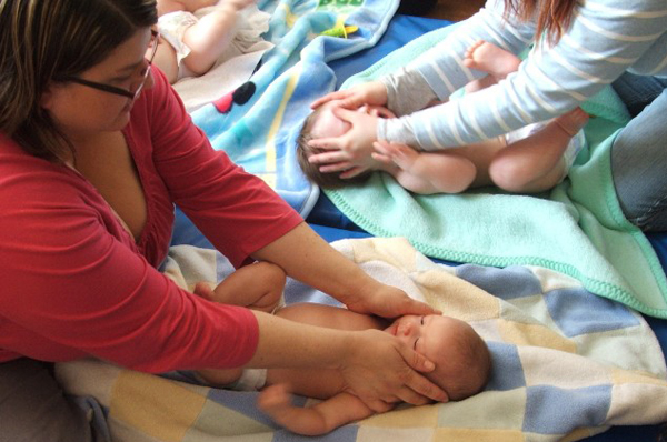 moms and newborns