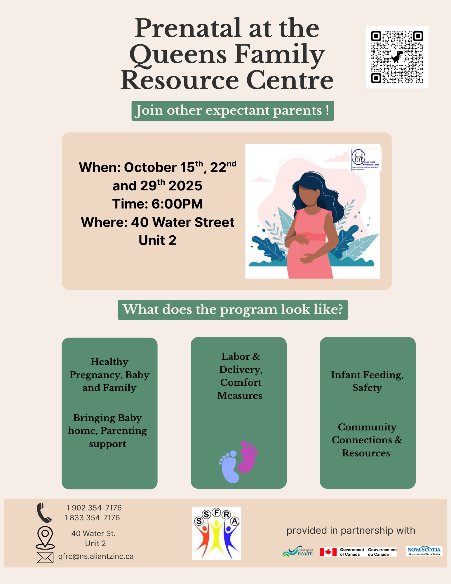 October Prenatal sessions in Liverpool, NS